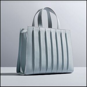 Max Mara Whitney Bag in Limited Edition Light Blue/ Grey